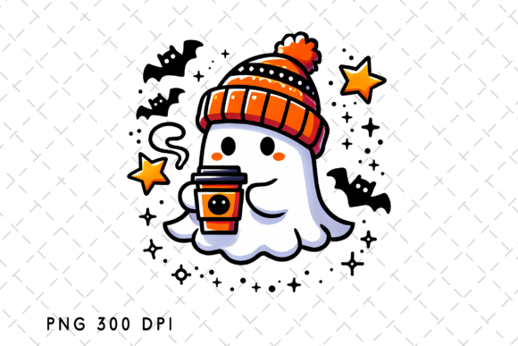 Cute Ghost PNG: Spooky-Cute Design for Halloween Creatives