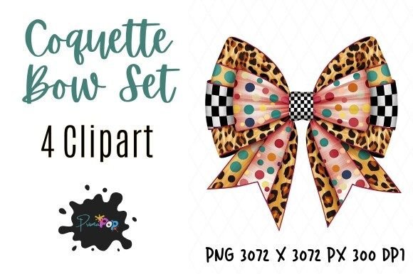 Elevate Your Visual Identity with the Coquette Bow Set