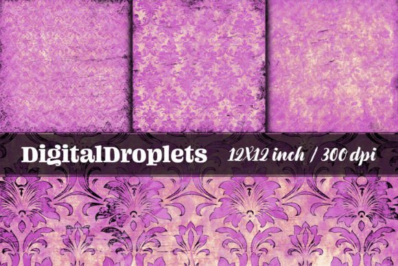 Faded Vintage Damask Vol.10: Elevate Your Design Projects
