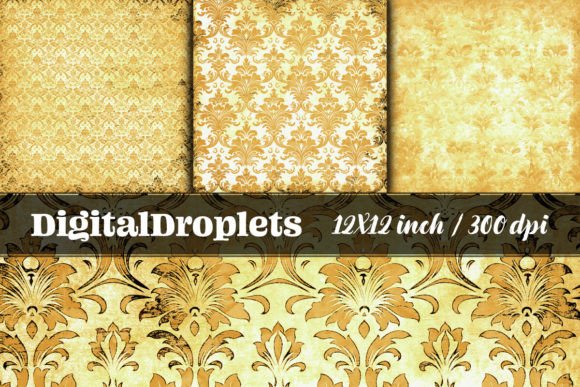 Faded Vintage Damask Vol.4: Elevate Your Design Projects