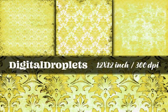 Faded Vintage Damask Vol.5: A Designer's Collection