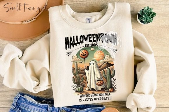 Halloweentown Est 1998 Png: A Nostalgic Design Asset