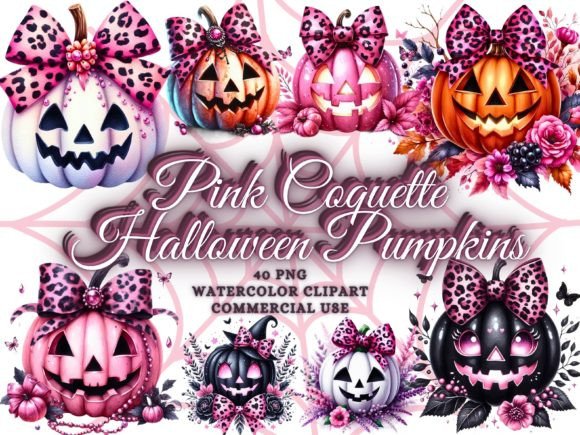 Pink Halloween Pumpkin Clipart Bundle: A Designer's Guide