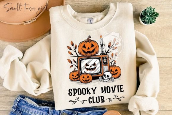 Spooky Movie Club Png: A Versatile Design Asset