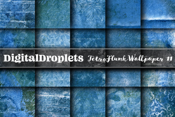TetroFlunk Wallpaper Vol.11: Grungy Textured Design Assets