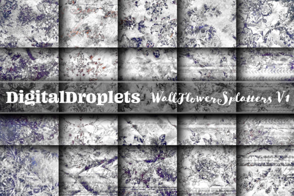 WallFlower Splatters Vol. 1: Elevate Your Gothic & Vintage Designs